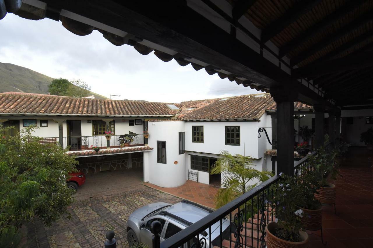 Hospederia La Fuente Villa de Leyva Exterior foto